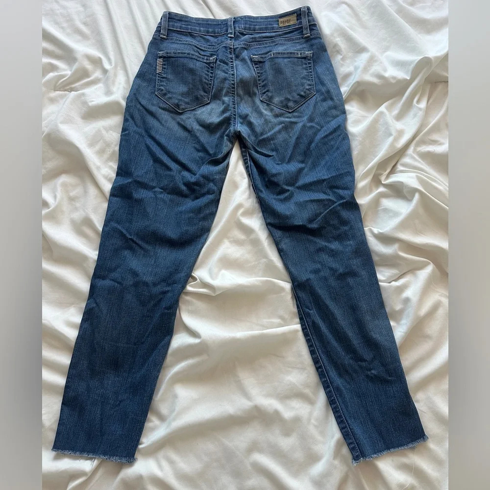 PAIGE Indigo Denim Jeans - Picture 3 of 4